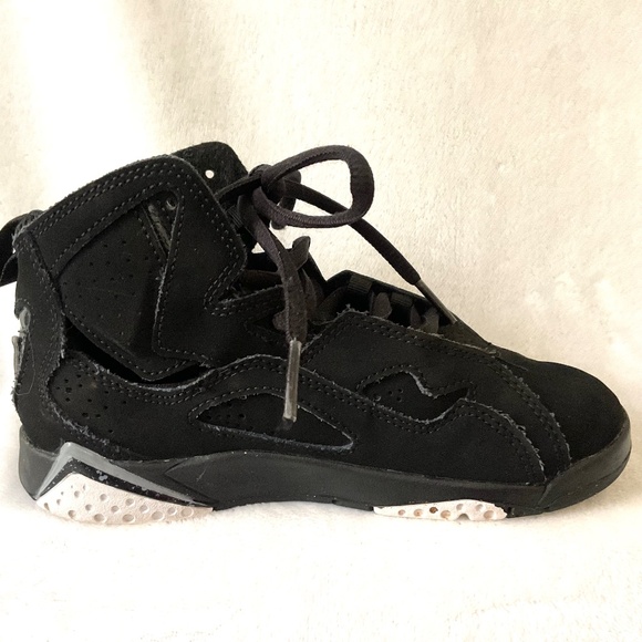 Black JORDAN TRUE FLIGHT PRESCHOOL BASKETBALL SNEAKERS SHOES Size 13C - Picture 14 of 14